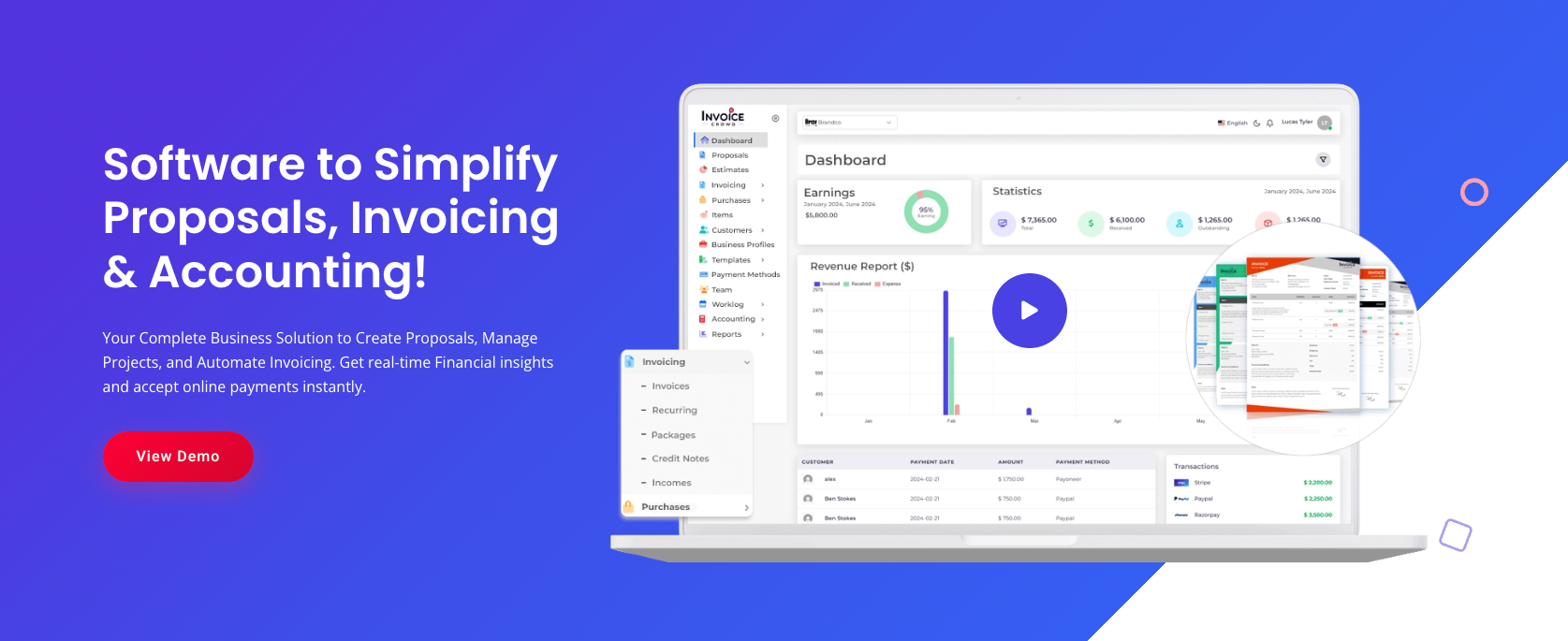 InvoiceCrowd invoicing software – Free for small businesses and freelancers, plus $20 off subscription