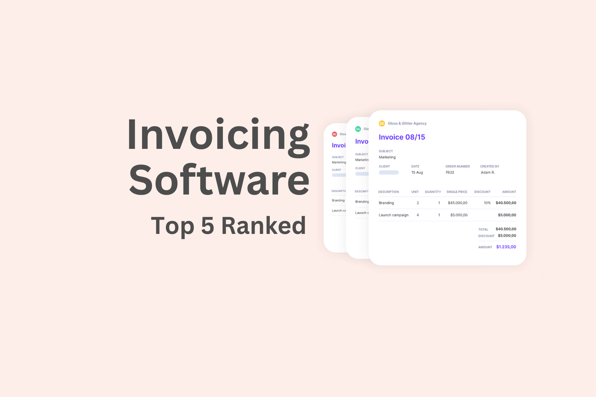 Best 5 Invoice Software