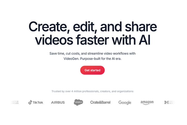 Videogen.io is an AI-powered video generator that helps you create stunning, professional-quality videos in minutes.